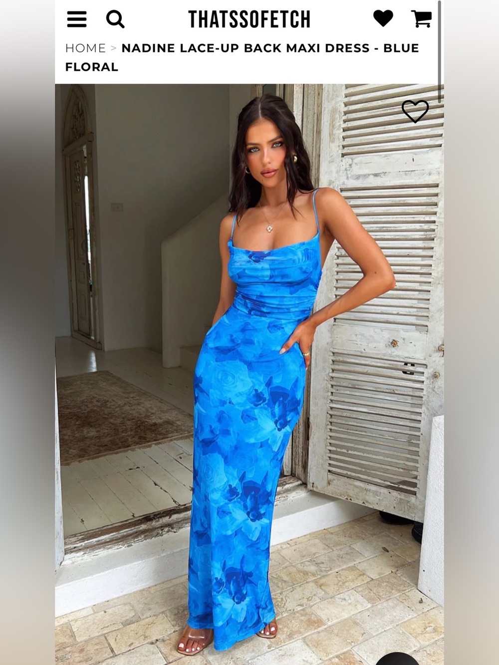 Blue Long Dress from That’s So Fetch